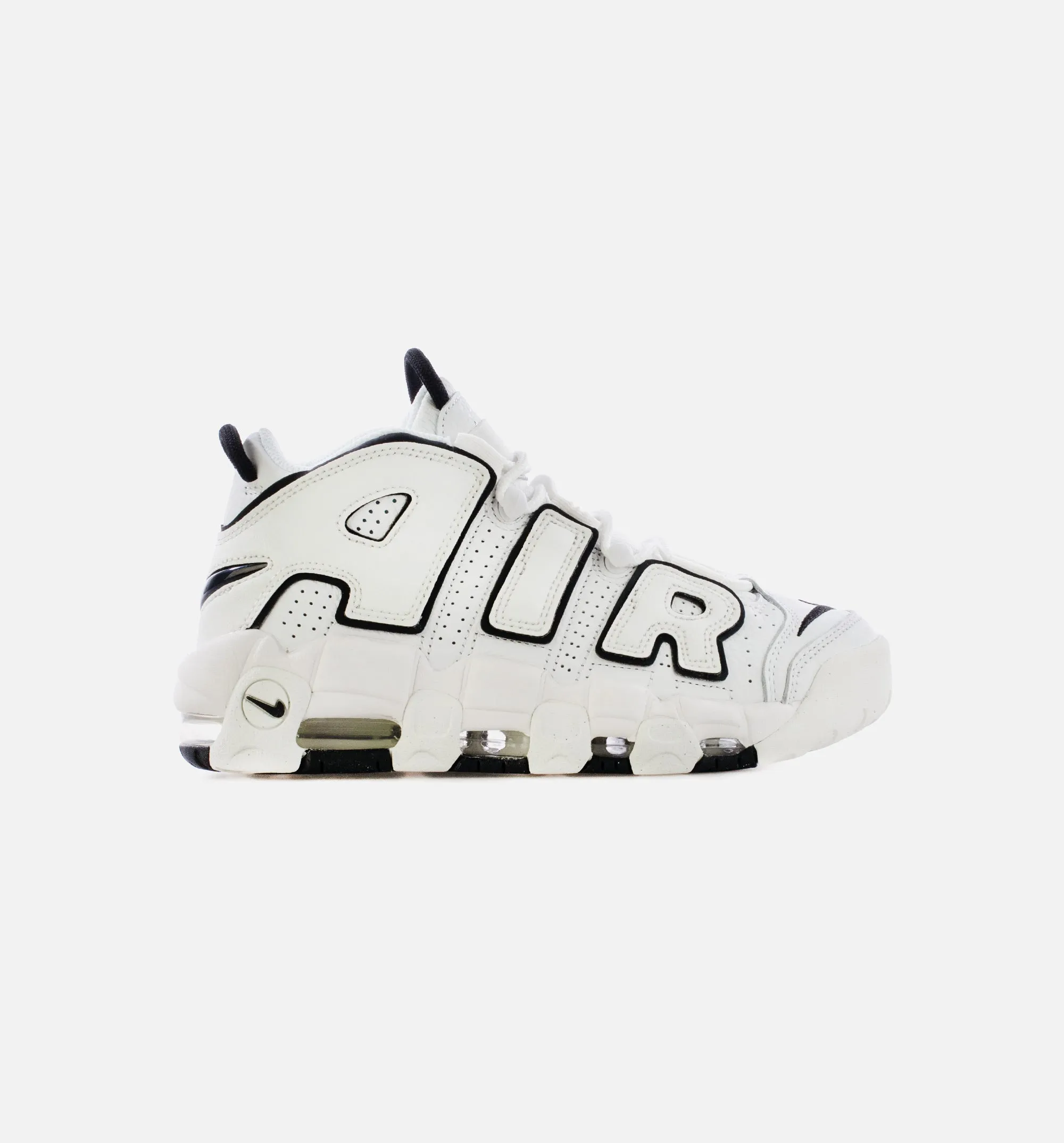 Air More Uptempo Womens Lifestyle Shoe - Black/White