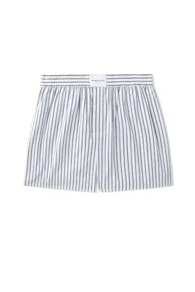 alexanderwang.t Classic Boxer Short - White/ Black