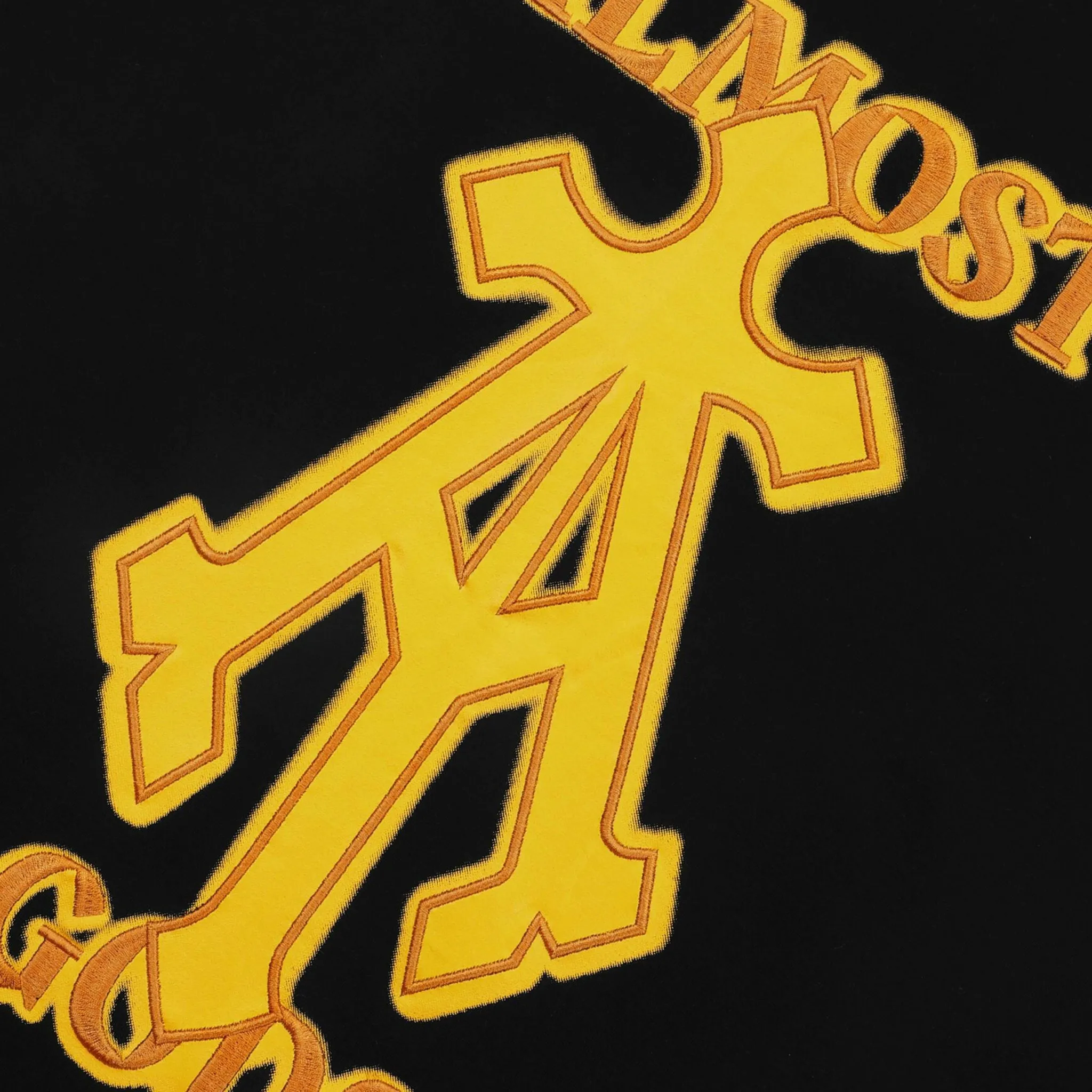 ALPHA CROSS SPRAY PAINT TEE (BLACK)