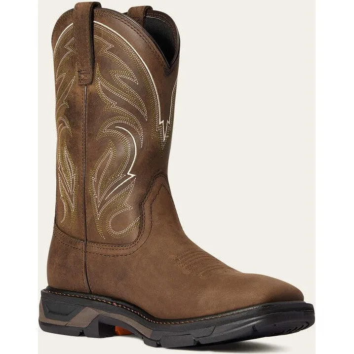 Ariat Men's WorkHog Xt Cottonwood Western Work Boot - Brown - 10038321