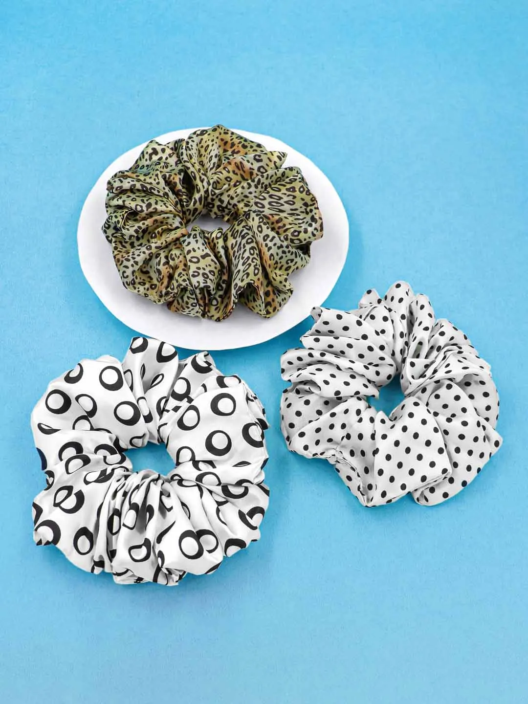 Assorted Scrunchies Set of 3 (small)