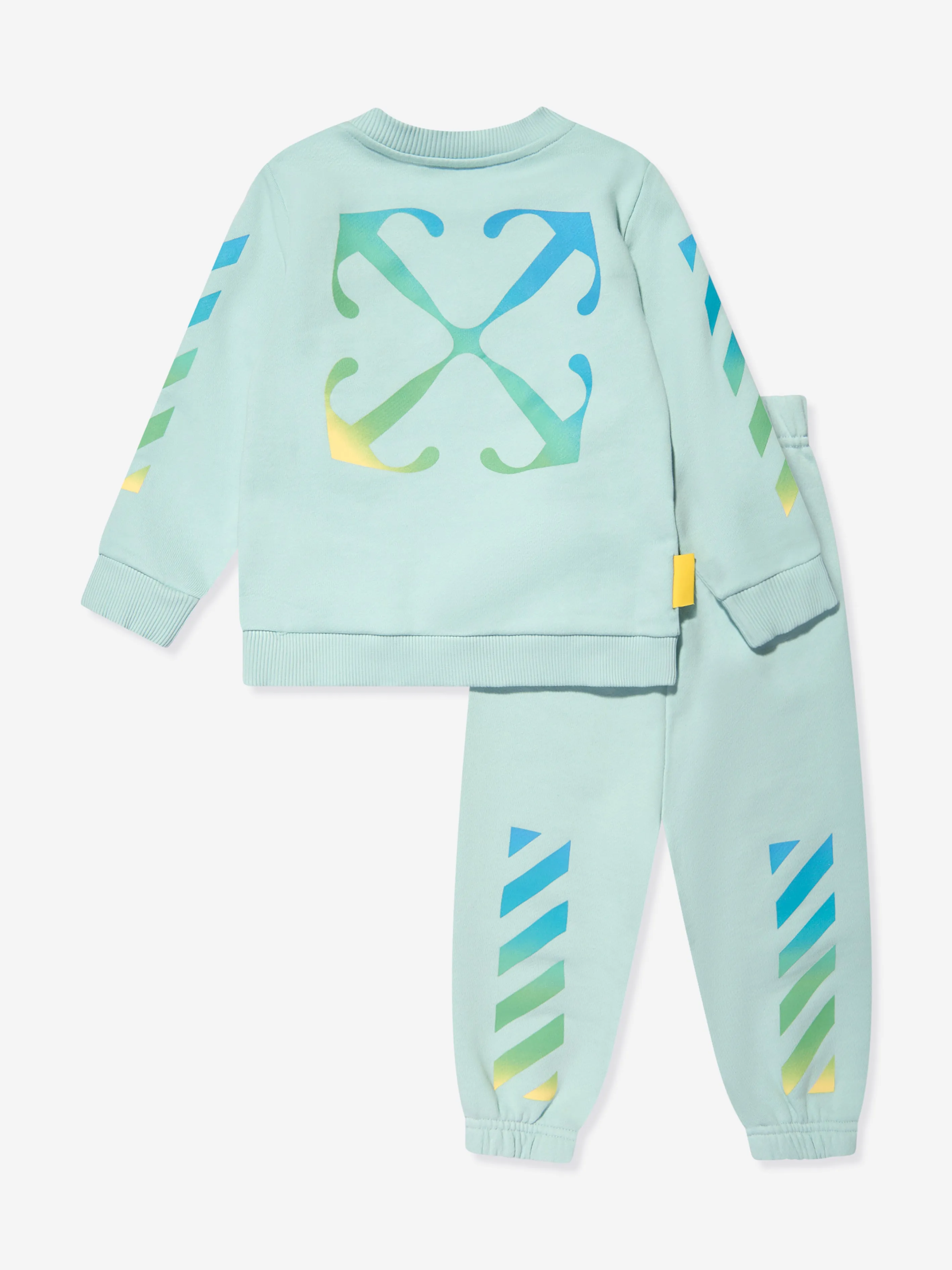 Baby Boys Arrow Rainbow Tracksuit in Bl