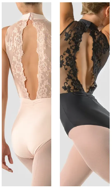 Ballet Rosa Amelie lace back leotard