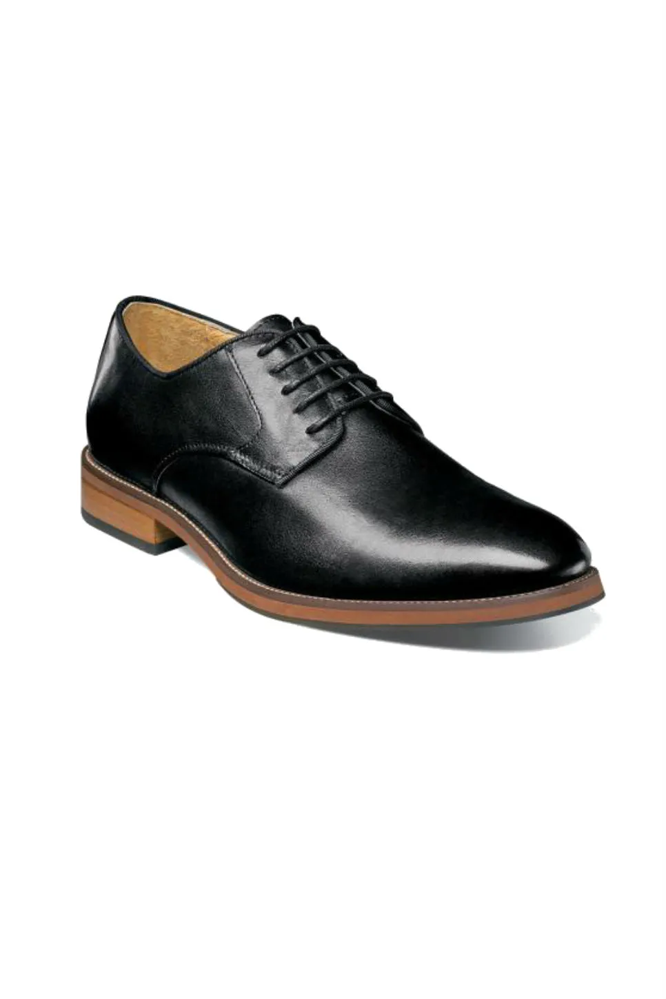 BLAZE PLAIN TOE OXFORD - BLACK