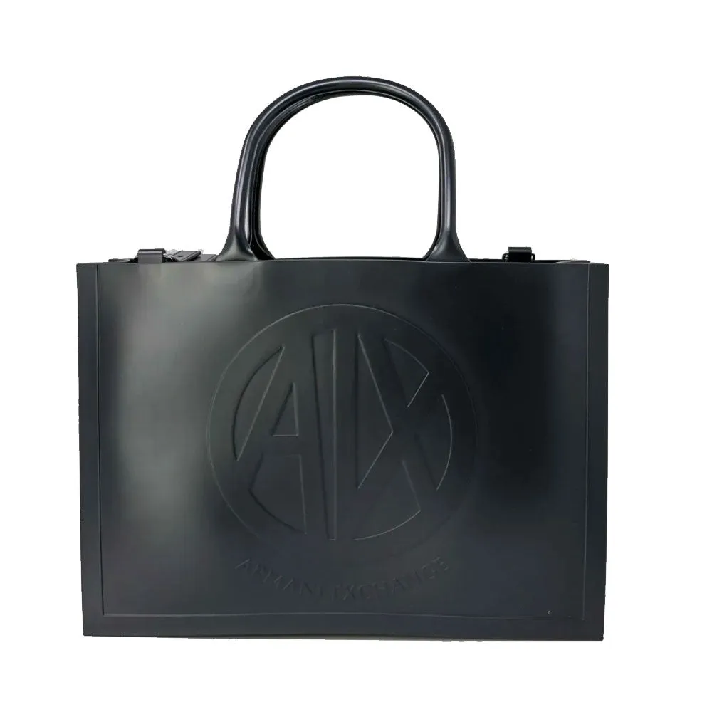 Borsa Donna a Mano con Tracolla ARMANI EXCHANGE Colore Nero