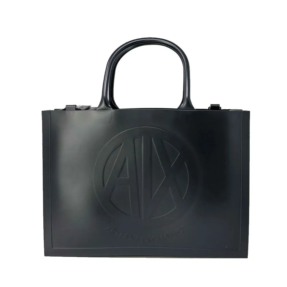 Borsa Donna a Mano con Tracolla ARMANI EXCHANGE Colore Nero