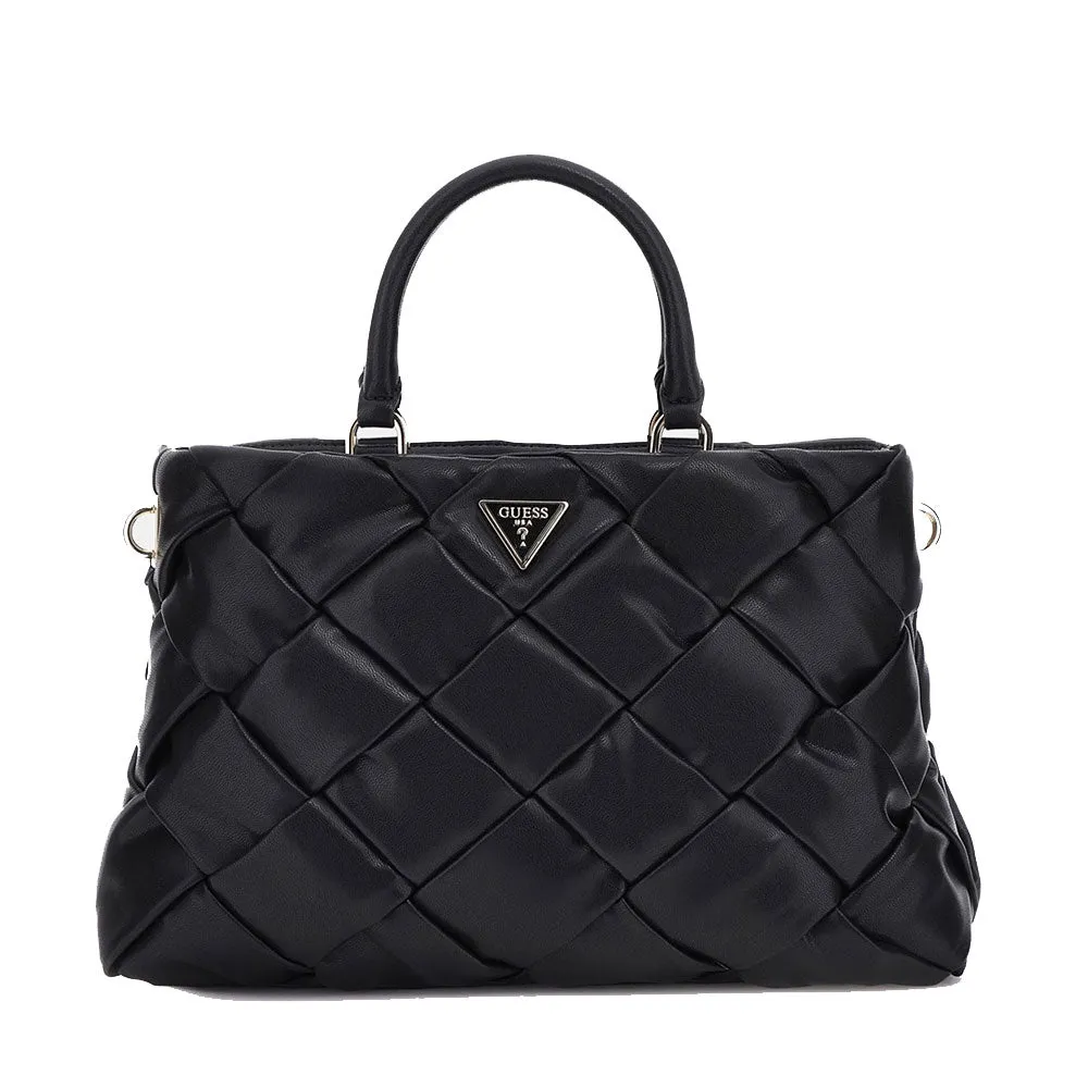 Borsa Donna a Mano con Tracolla GUESS Linea Zaina colore Black