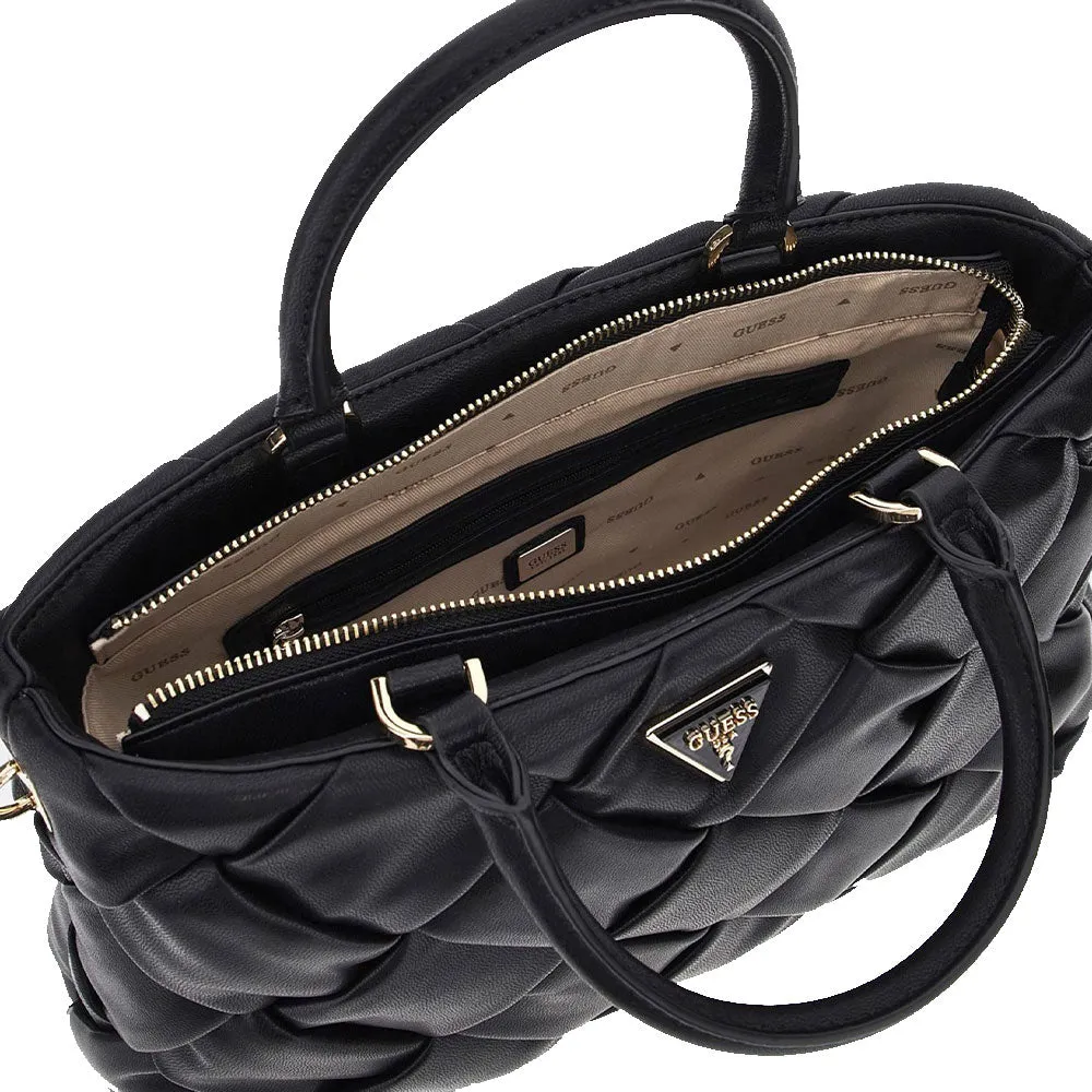 Borsa Donna a Mano con Tracolla GUESS Linea Zaina colore Black