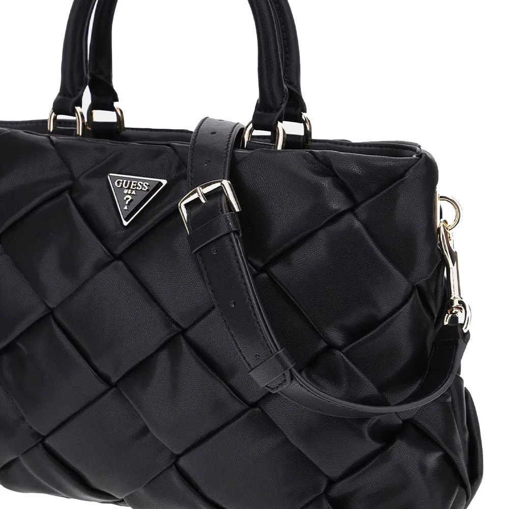 Borsa Donna a Mano con Tracolla GUESS Linea Zaina colore Black