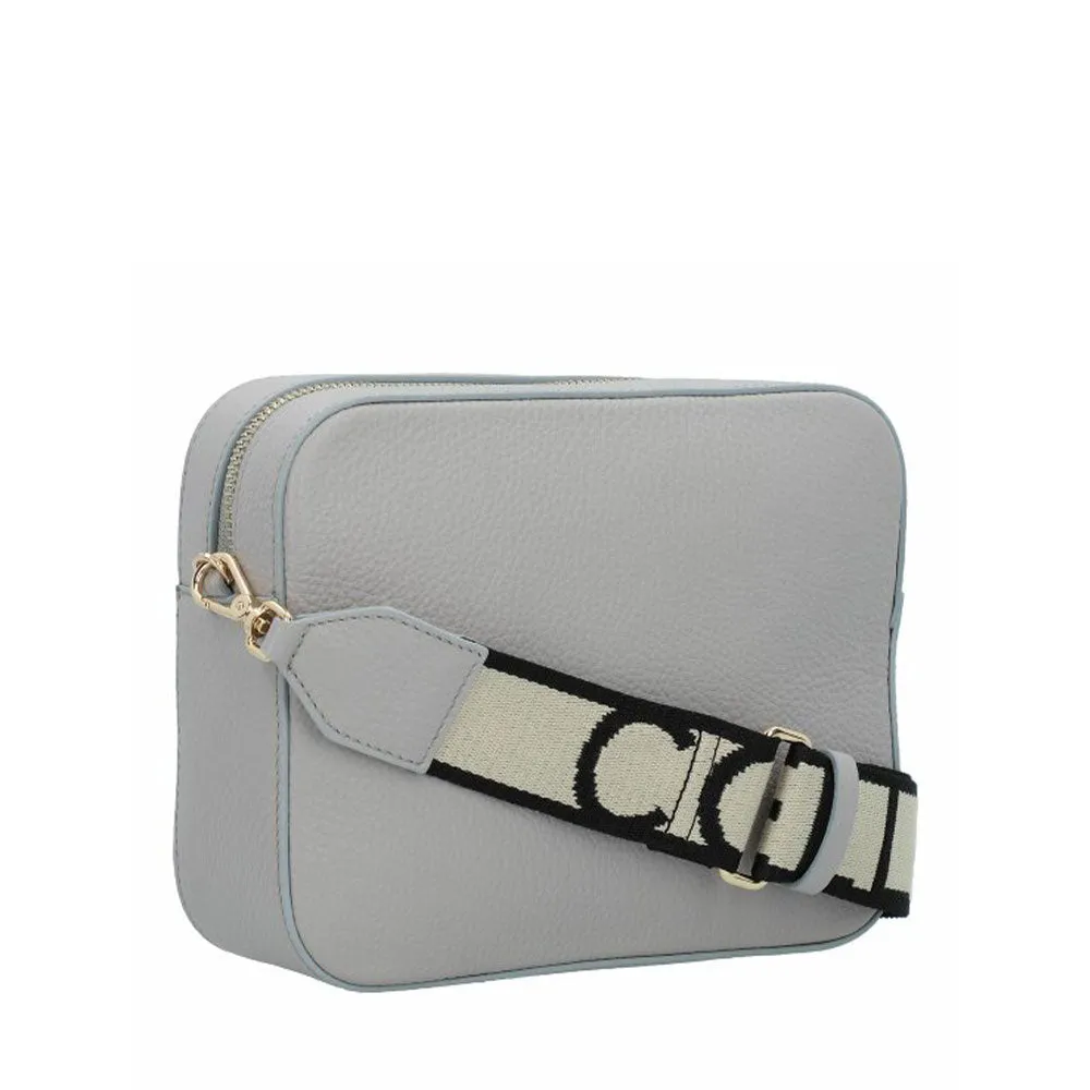 Borsa Donna a Tracolla COCCINELLE Linea Tebe Colore Light Grey