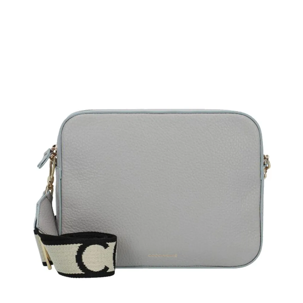 Borsa Donna a Tracolla COCCINELLE Linea Tebe Colore Light Grey