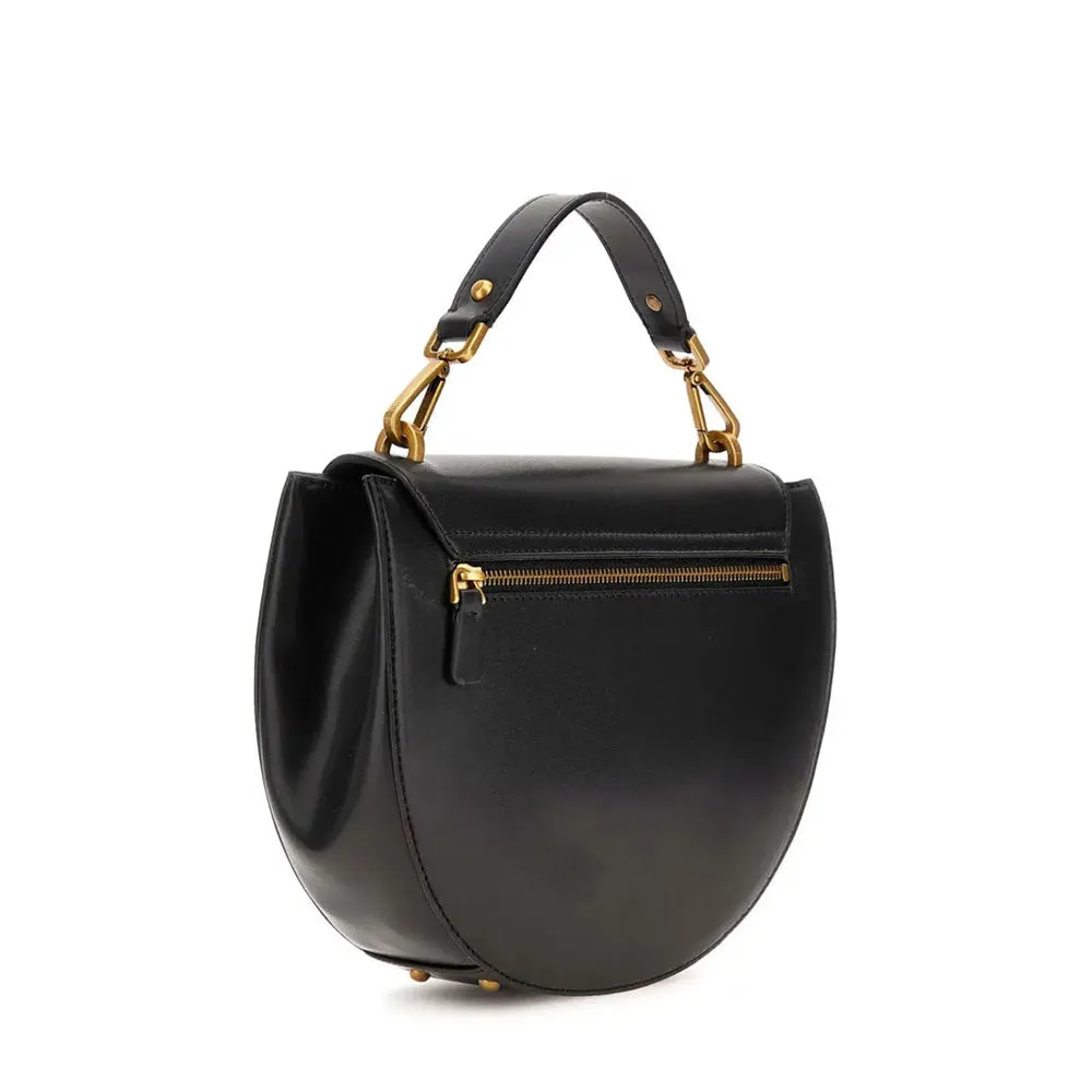 Borsa Donna Piccola a Mano con Tracolla GUESS Linea Fleet Colore Black