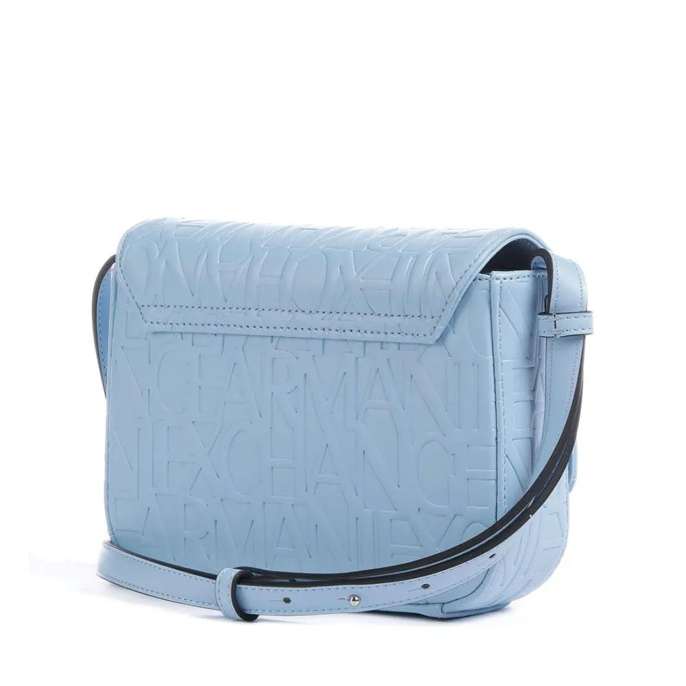 Borsa Donna Piccola a Tracolla ARMANI EXCHANGE colore Blue River