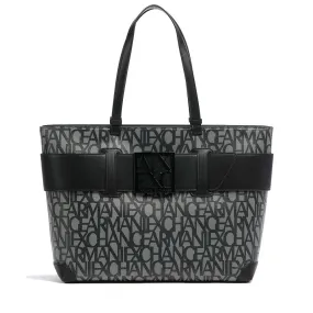 Borsa Donna Shopper a Spalla ARMANI EXCHANGE Colore Beige - Nero