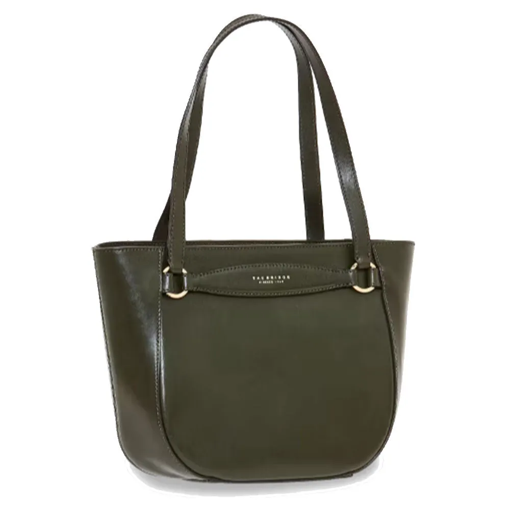 Borsa Donna Shopper THE BRIDGE linea Bettina in Pelle Verde Tirolo