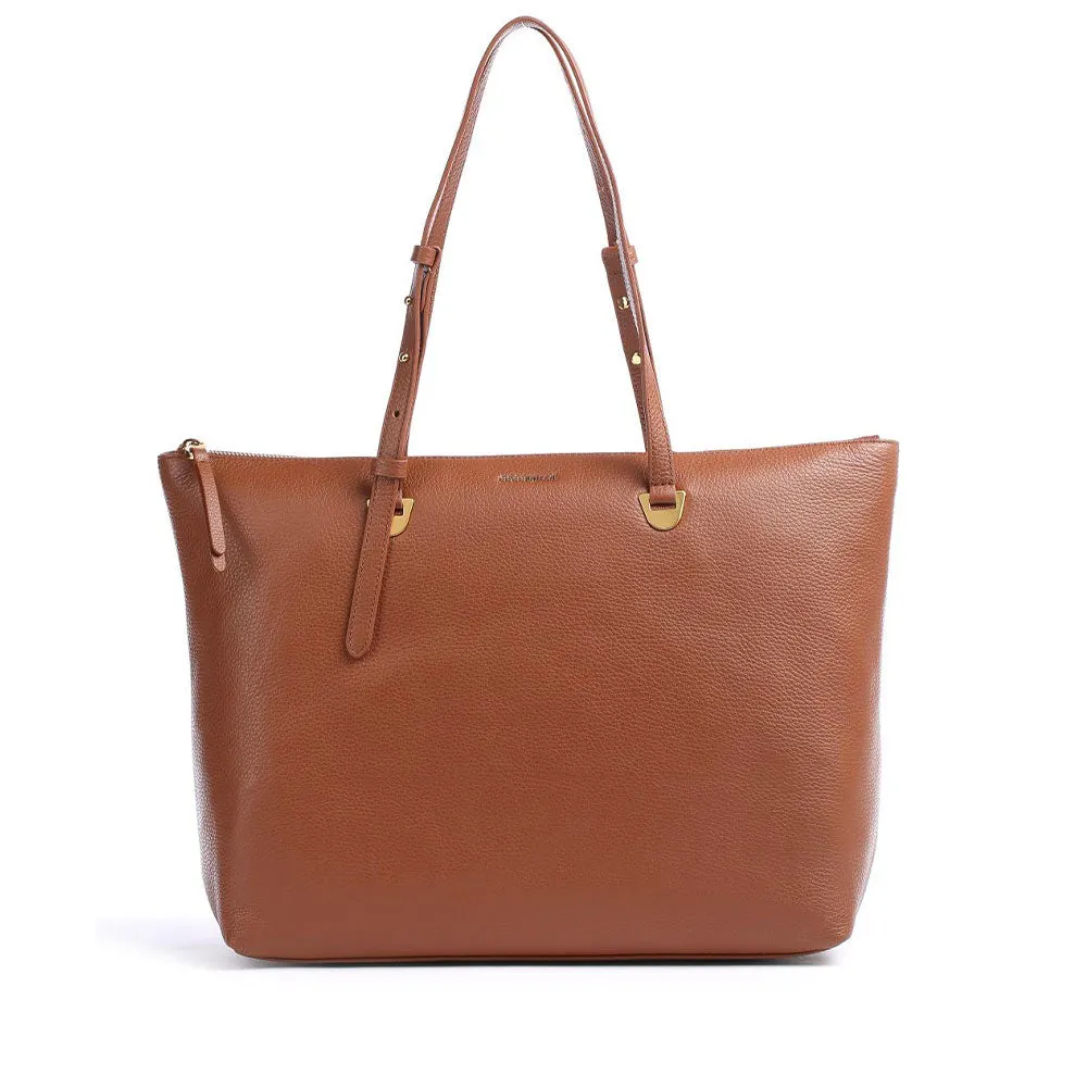 Borsa Shopping COCCINELLE Linea Lea in Pelle Brule