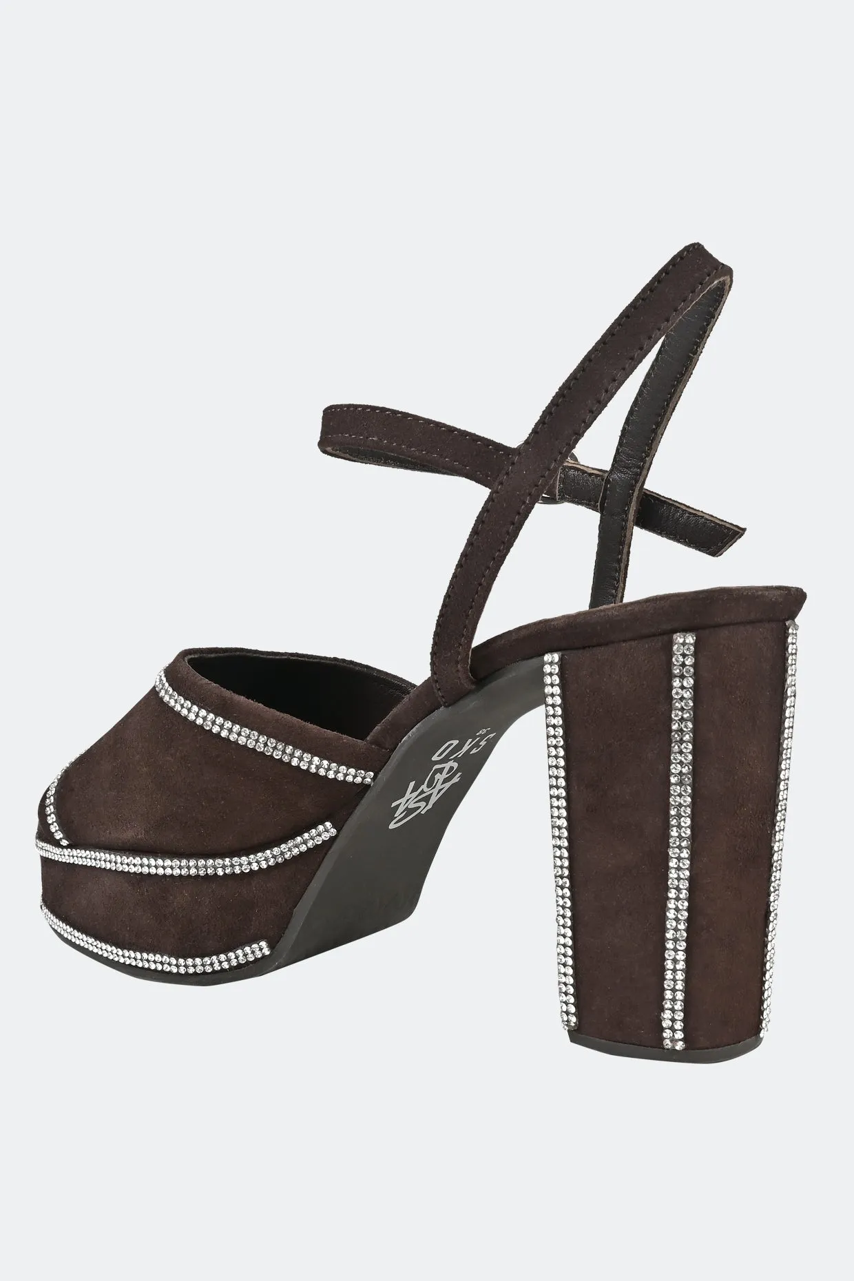 Brown Suede Platforms For Women