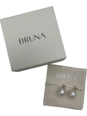 BRUNA White Pearl Drop Earrings BNWT