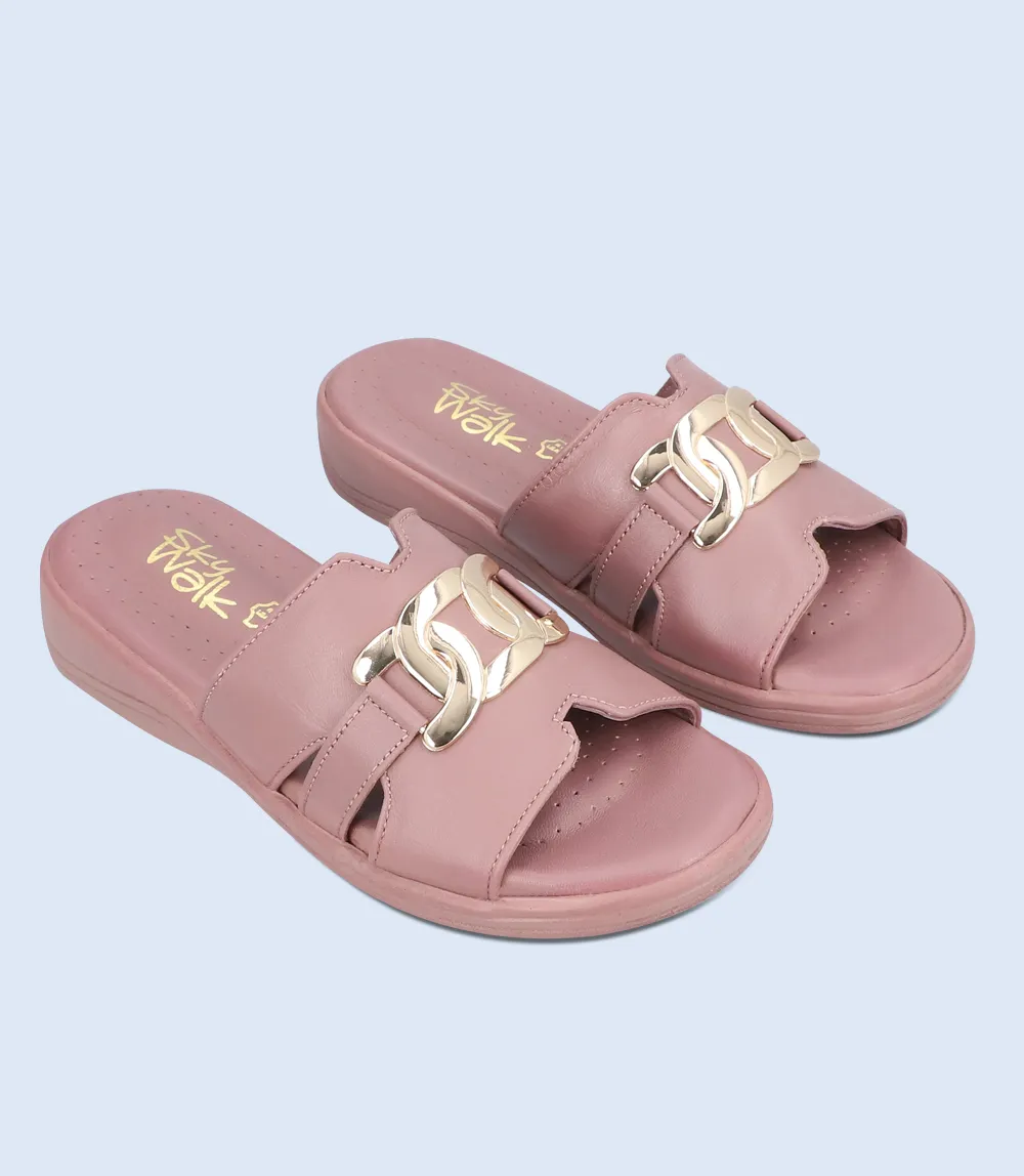 BW9512-TEA PINK-Women Slipper