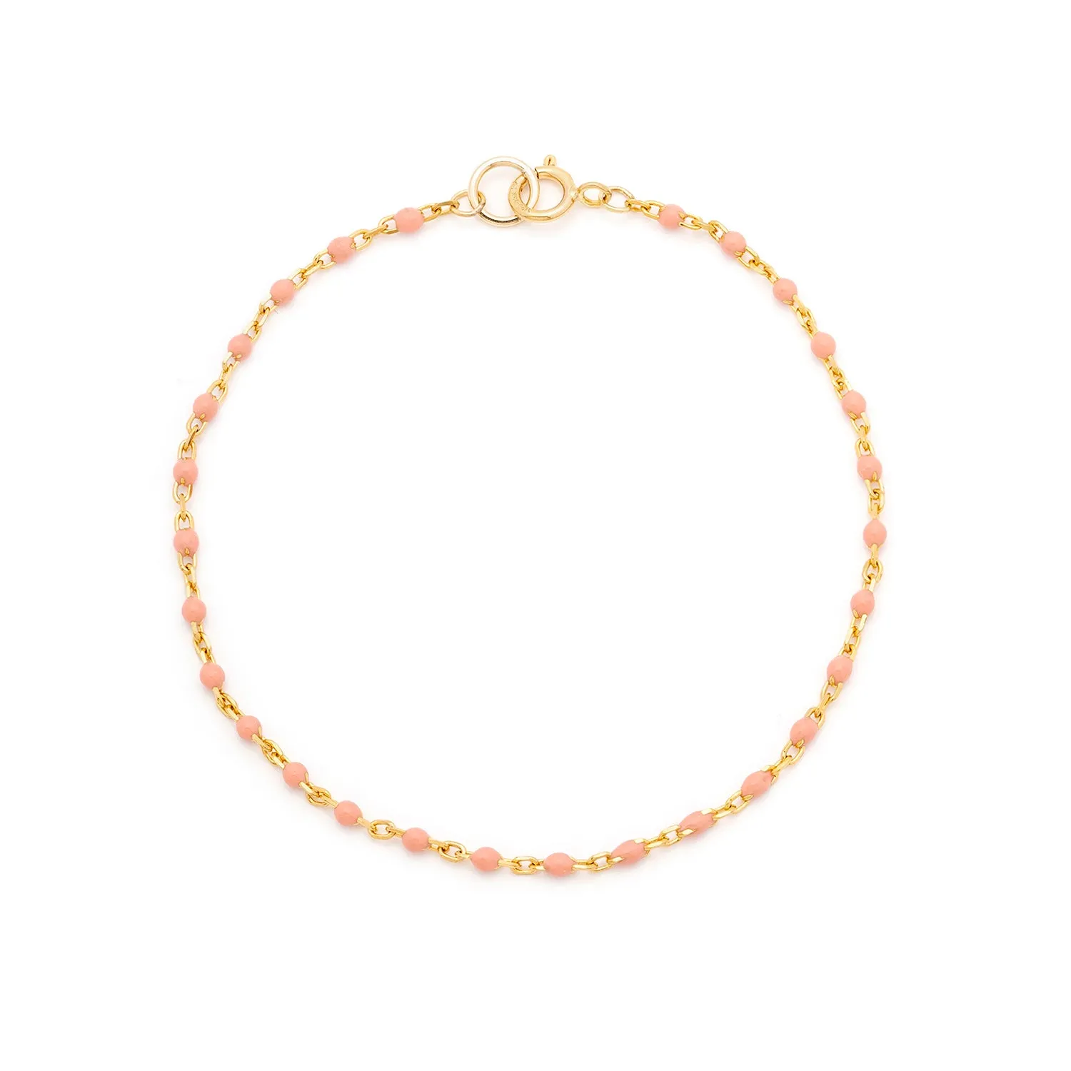 Candy Chain Bracelet | Peach Fuzz & Gold