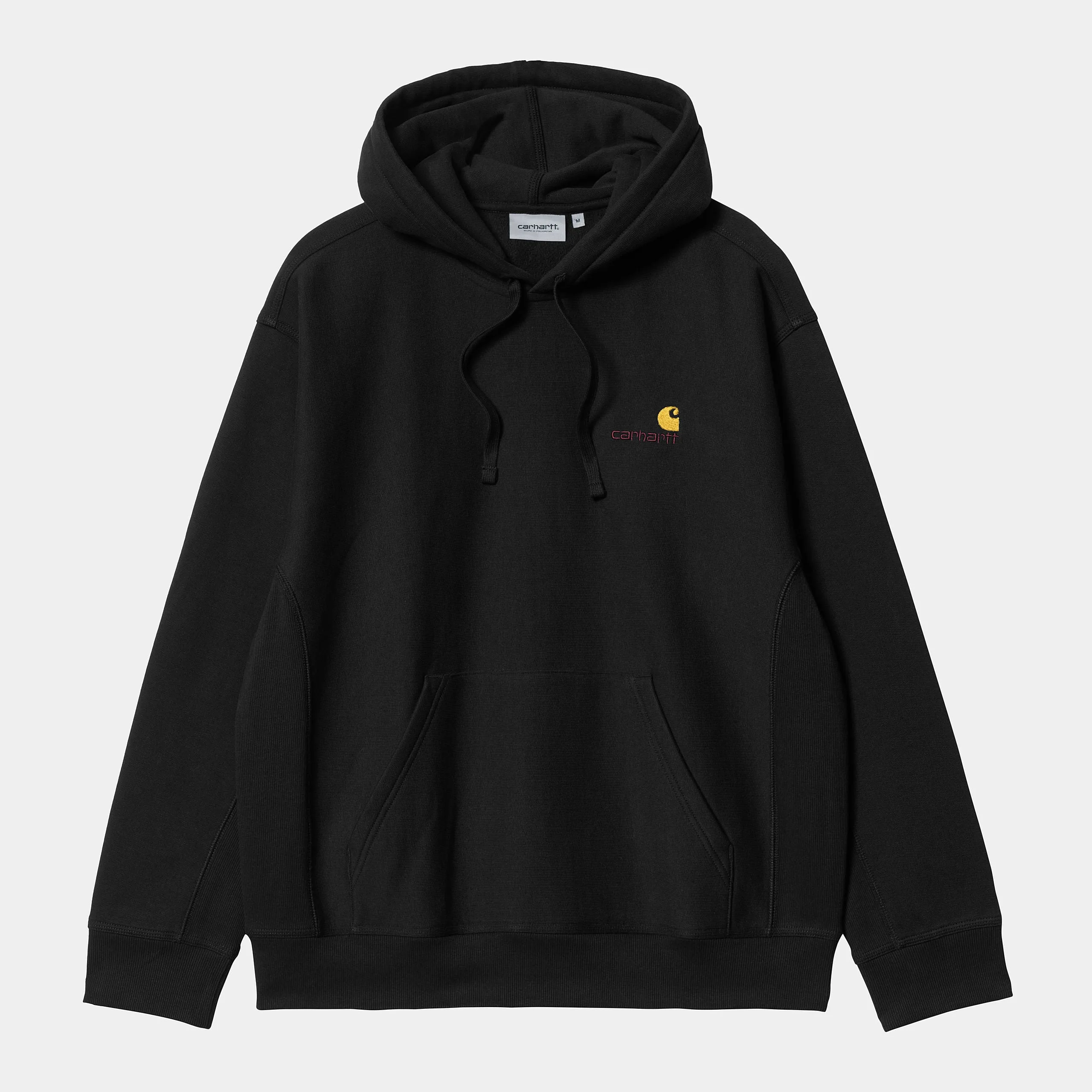 Carhartt Hoodie Hodded American Script Sweat 1028279 89 black 