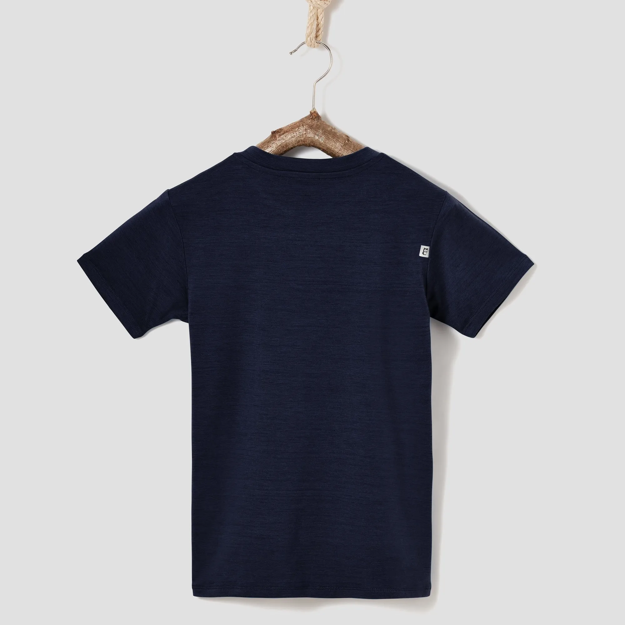 Ced Merino pocket T-shirt "Ibo"