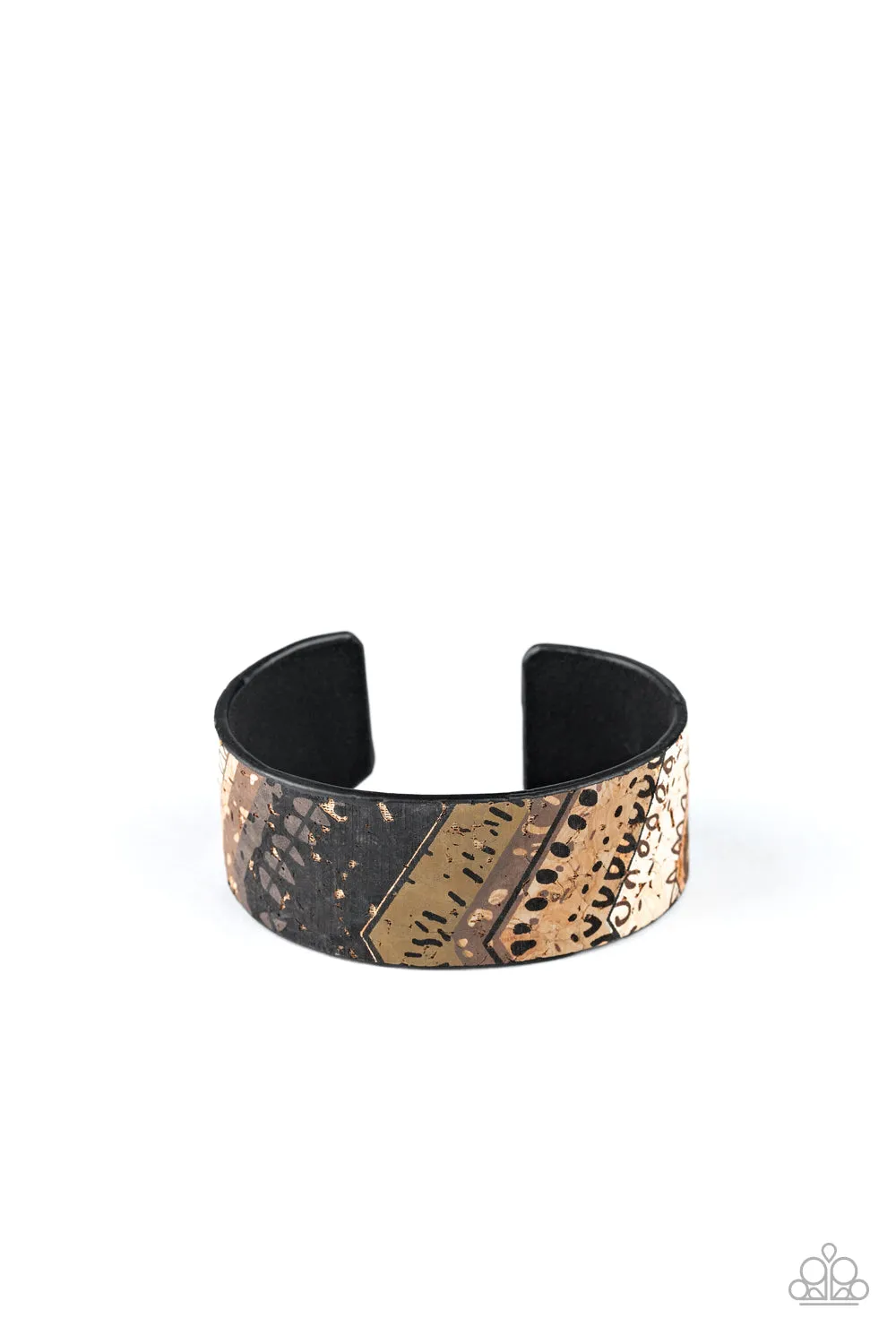 Come Uncorked - Brown Paparazzi Bracelet