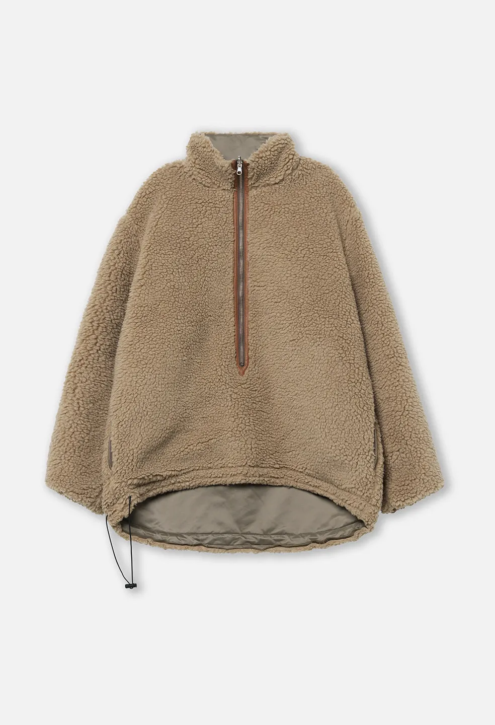 Corpus Reversible Half-Zip / Tan X Khaki