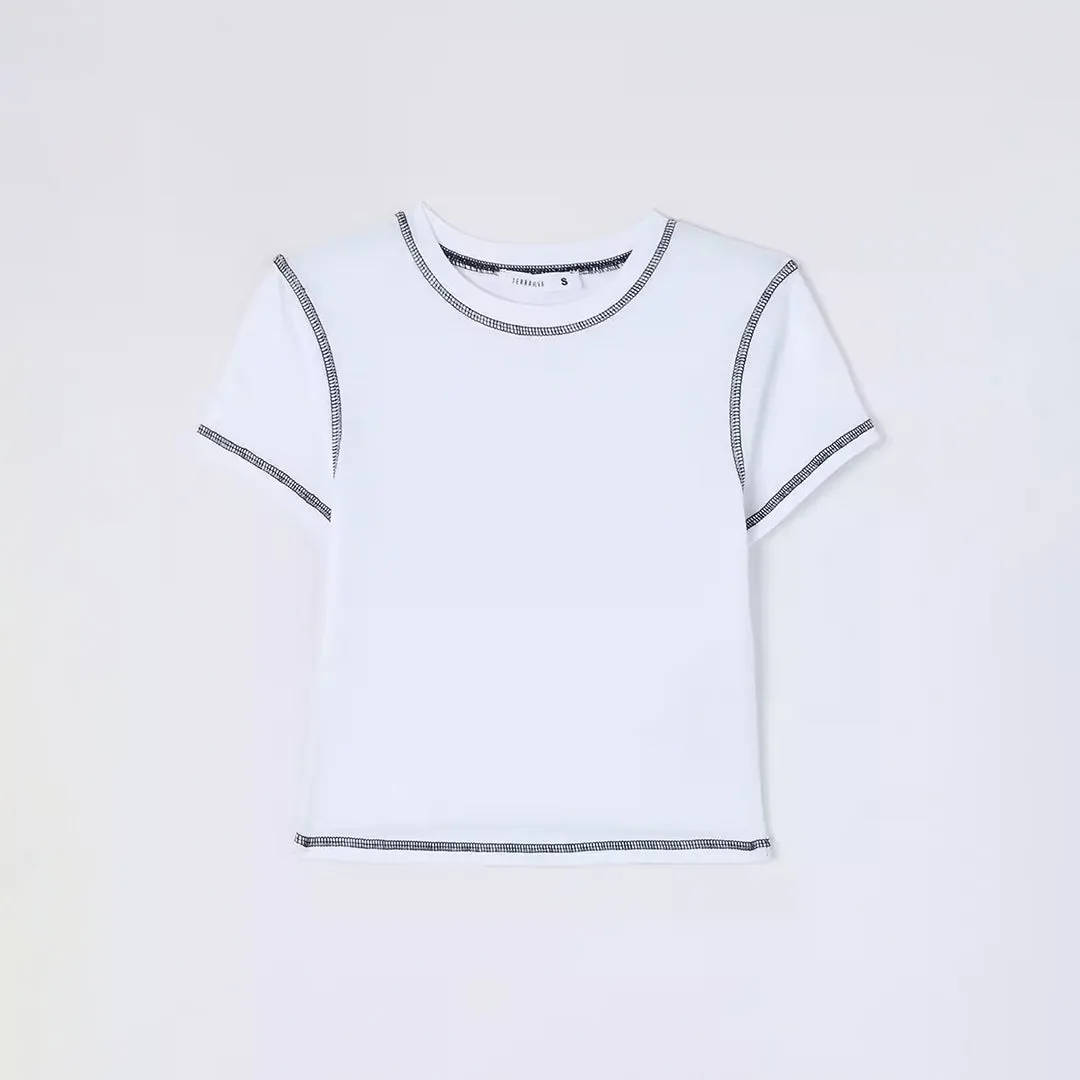 Crew Neck Short Sleeve T-Shirt