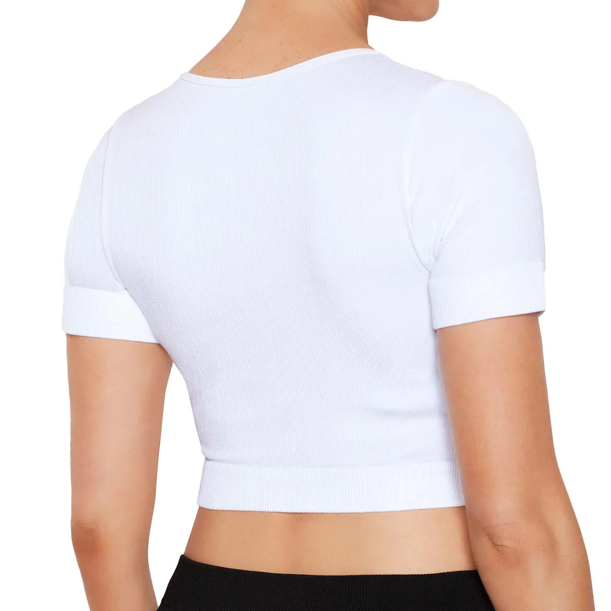 Crop Top - Ribbed Fabric