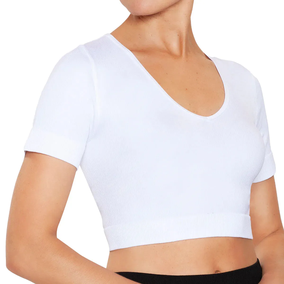 Crop Top - Ribbed Fabric