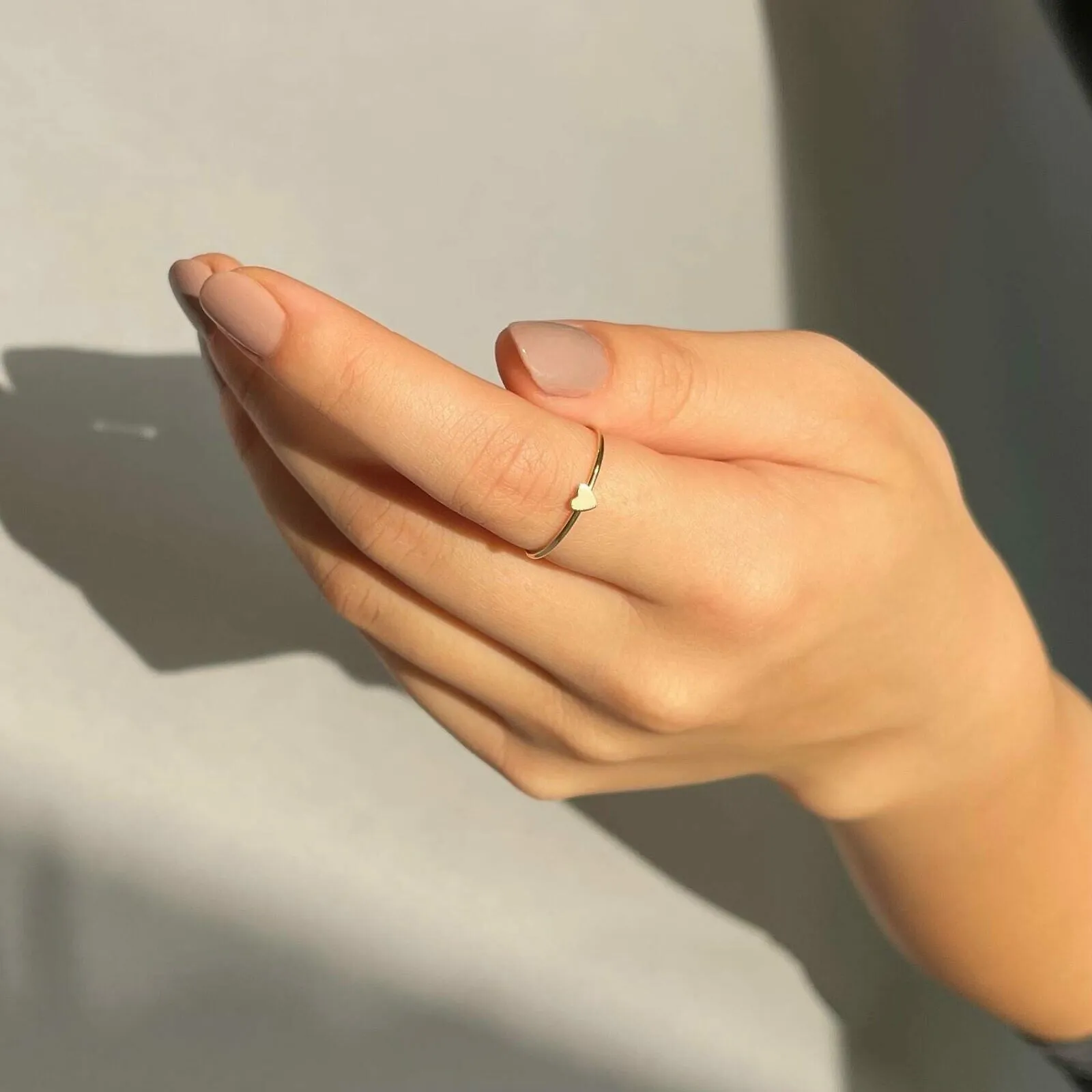 Dainty Heart Ring