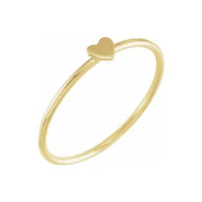 Dainty Heart Ring