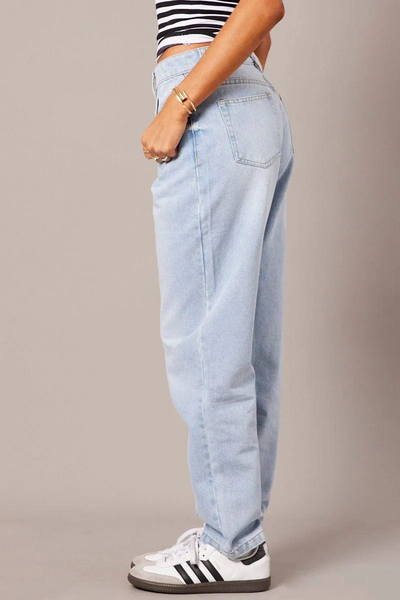 Denim Mom Jean High Rise