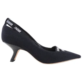 Dior J'Adior Black Logo Pumps - 37