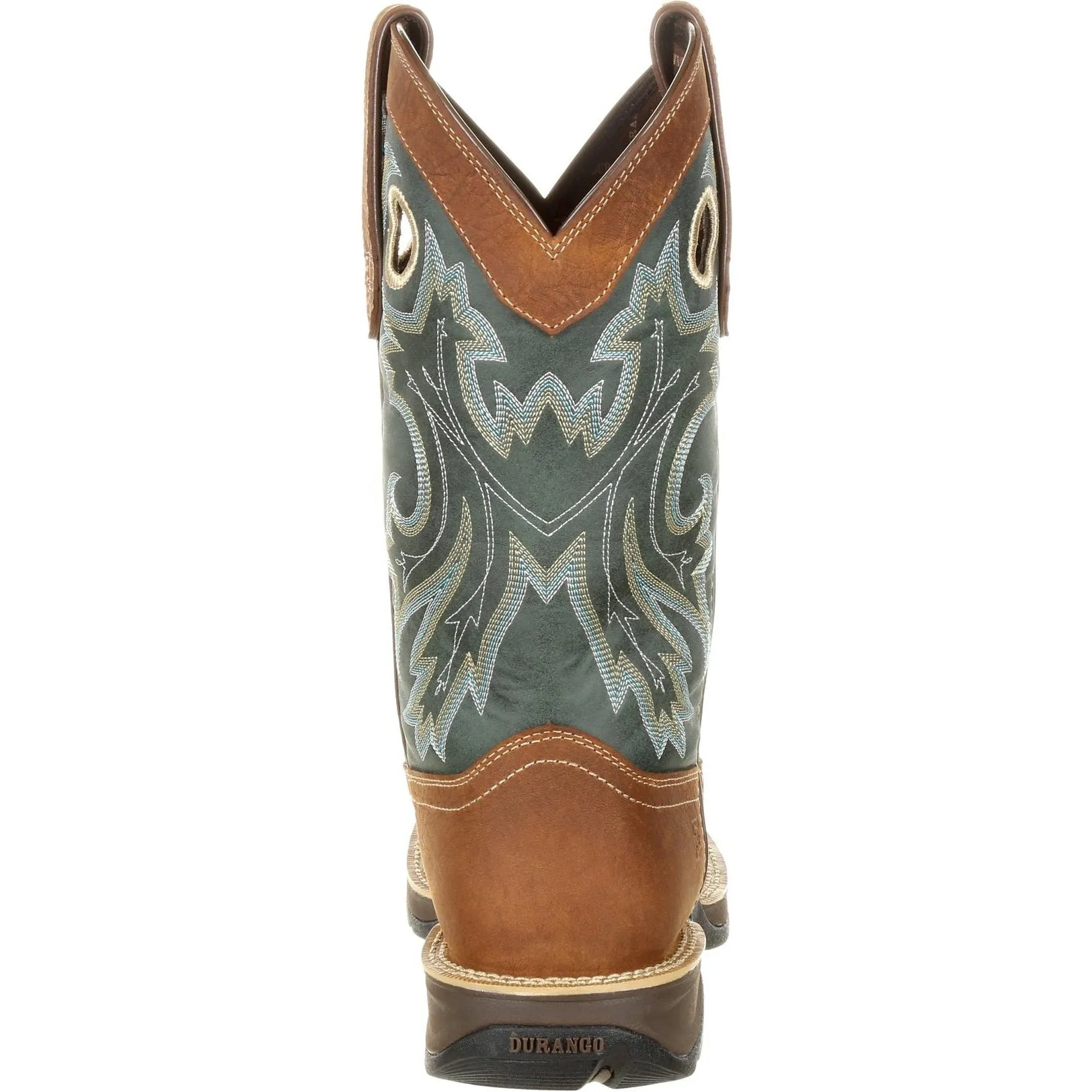 Durango Men's Rebel 12" Square Toe Pull-On Western Boot- Clover DDB0131