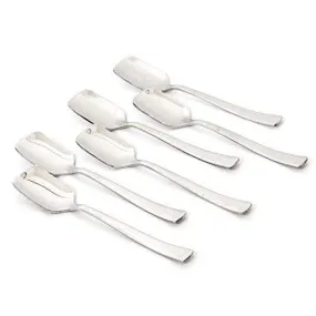 Embassy (Classic by Embassy) Ice-Cream Spoon, Pack of 6, Stainless Steel, 14 cm (Impress, 14 Gauge)