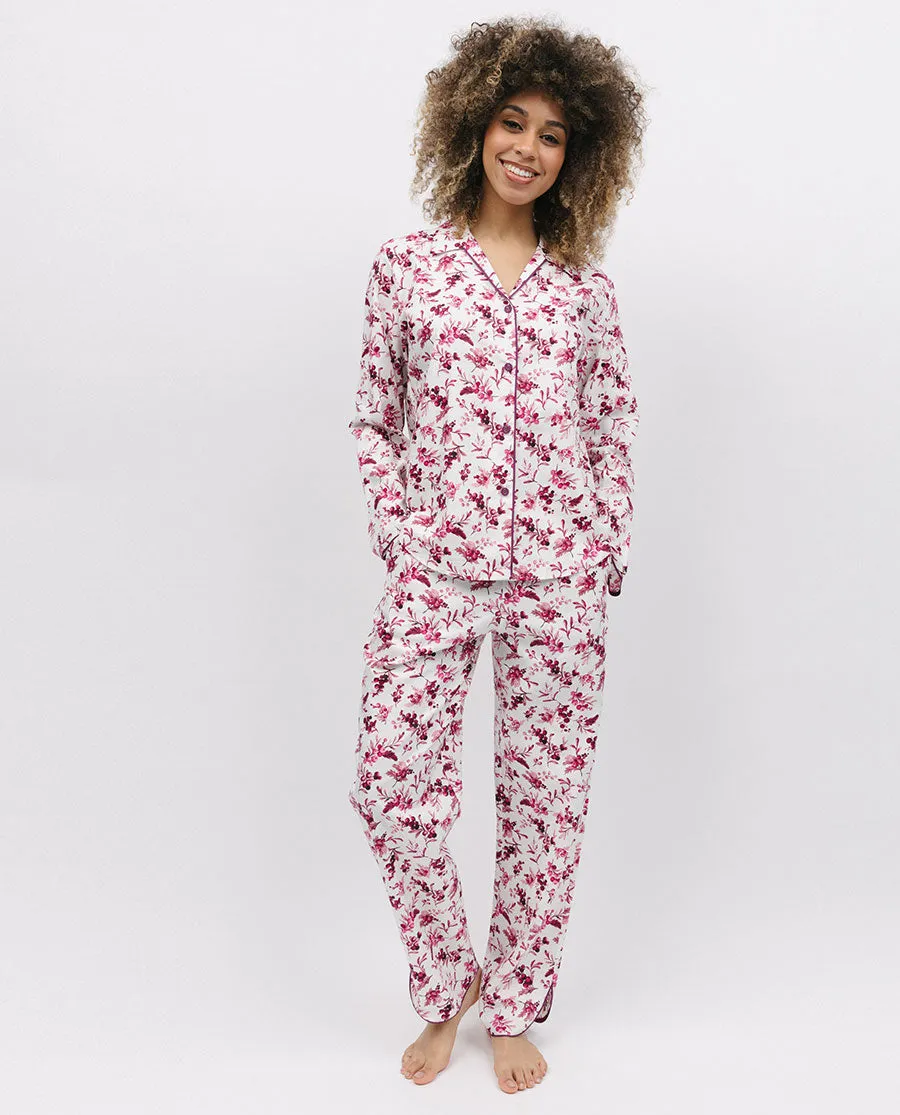 Eve Womens Berry Print Pyjama Set