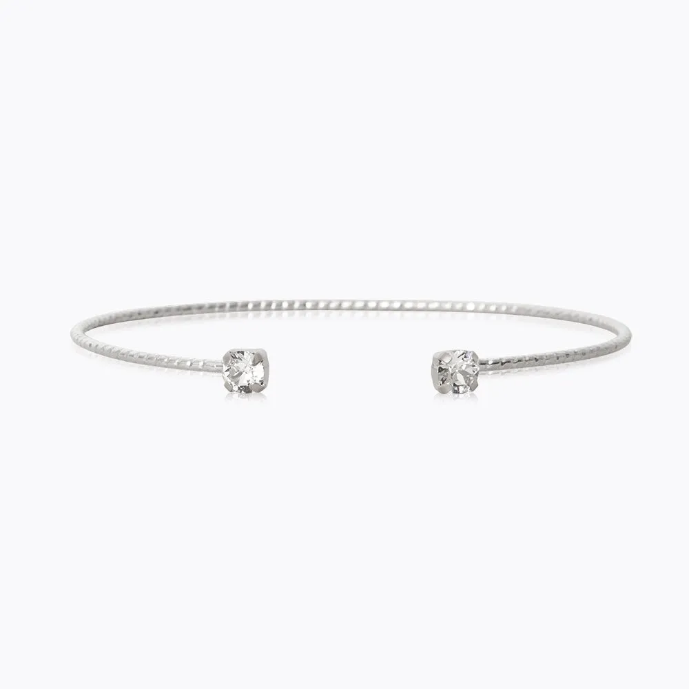 Evita Stud Bracelet / Crystal