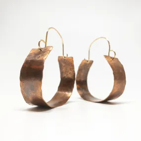 Free Spirit Copper Hoops