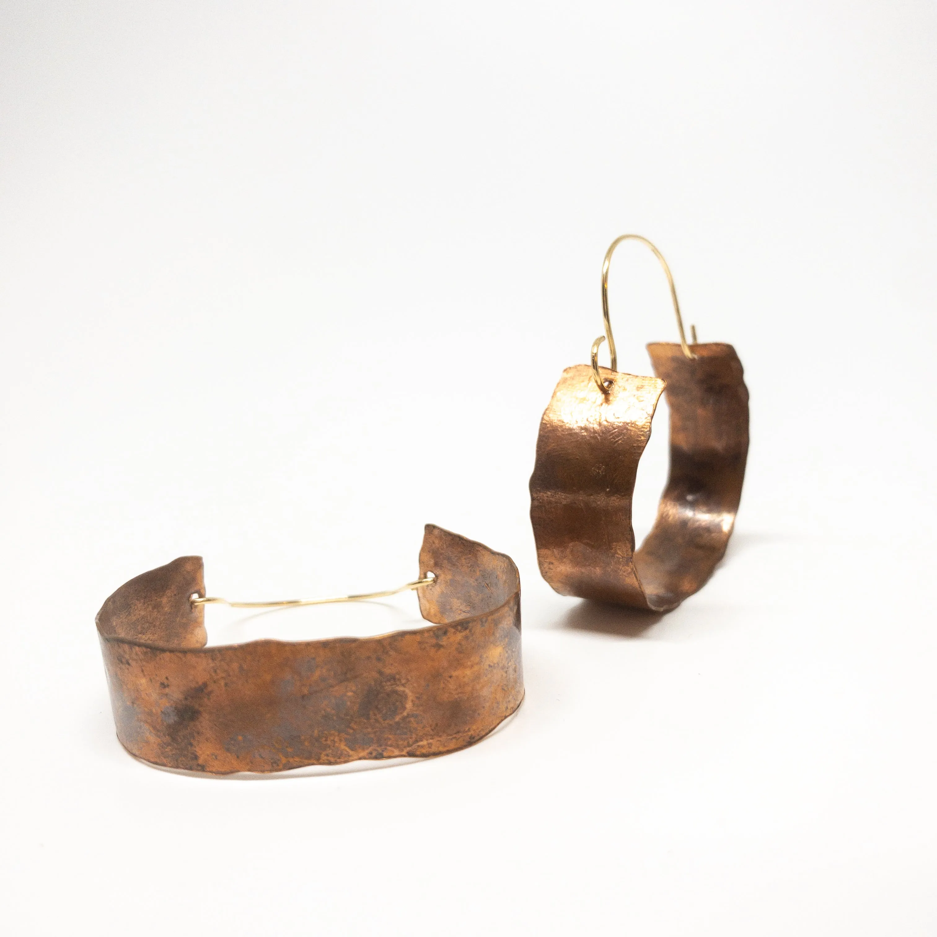 Free Spirit Copper Hoops