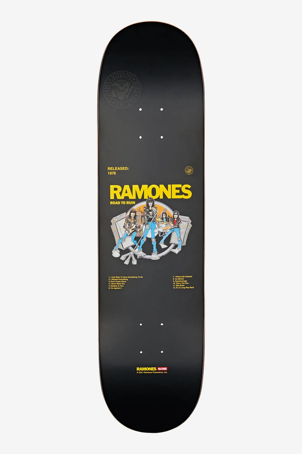 G2 Ramones - Road to Ruin - 8.25 Skateboard Deck