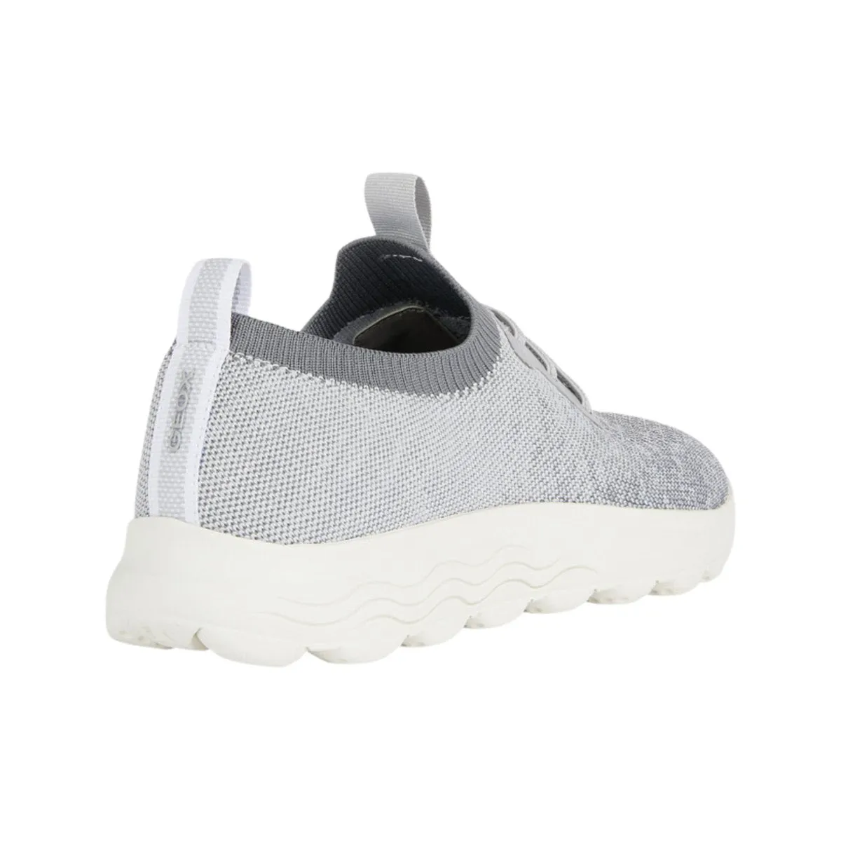 Geox Men's Spherica Knit Grey/Lt Grey