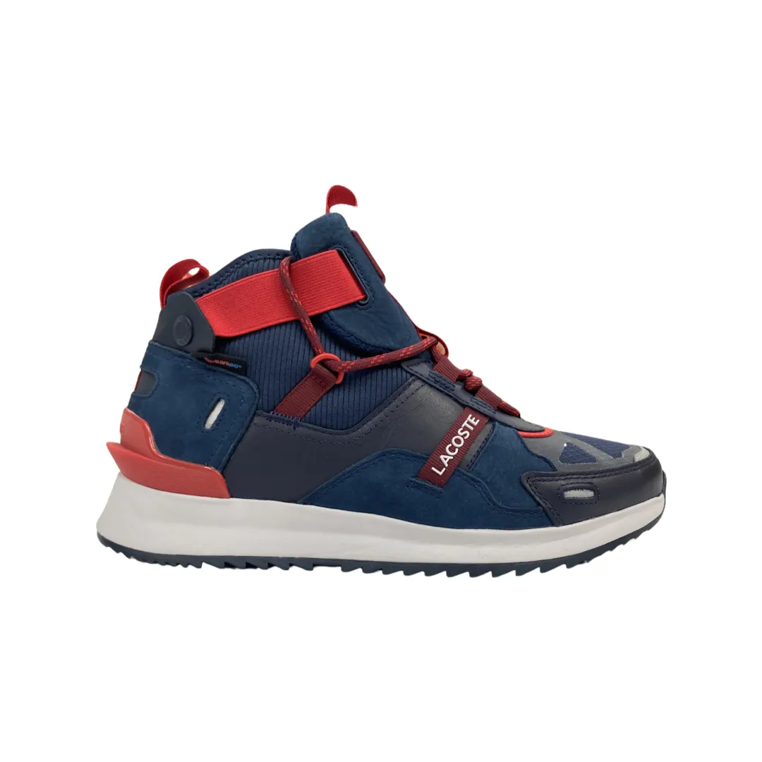 Hightop Run Breaker Sneaker (Navy/Red)