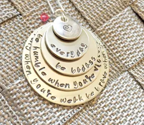 Inspirational Cancer Necklace