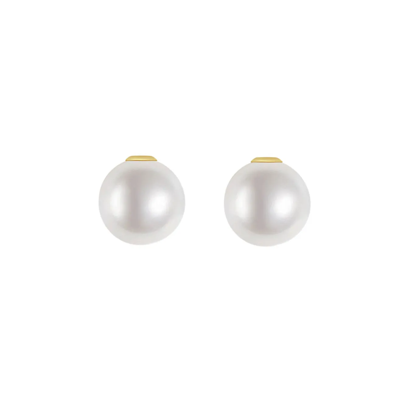 Interchangeable 18k Gold Pearl Earrings KE00041 | Possibilities