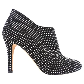 Jimmy Choo Studded Black Suede Dayton Ankle Boot - 36.5