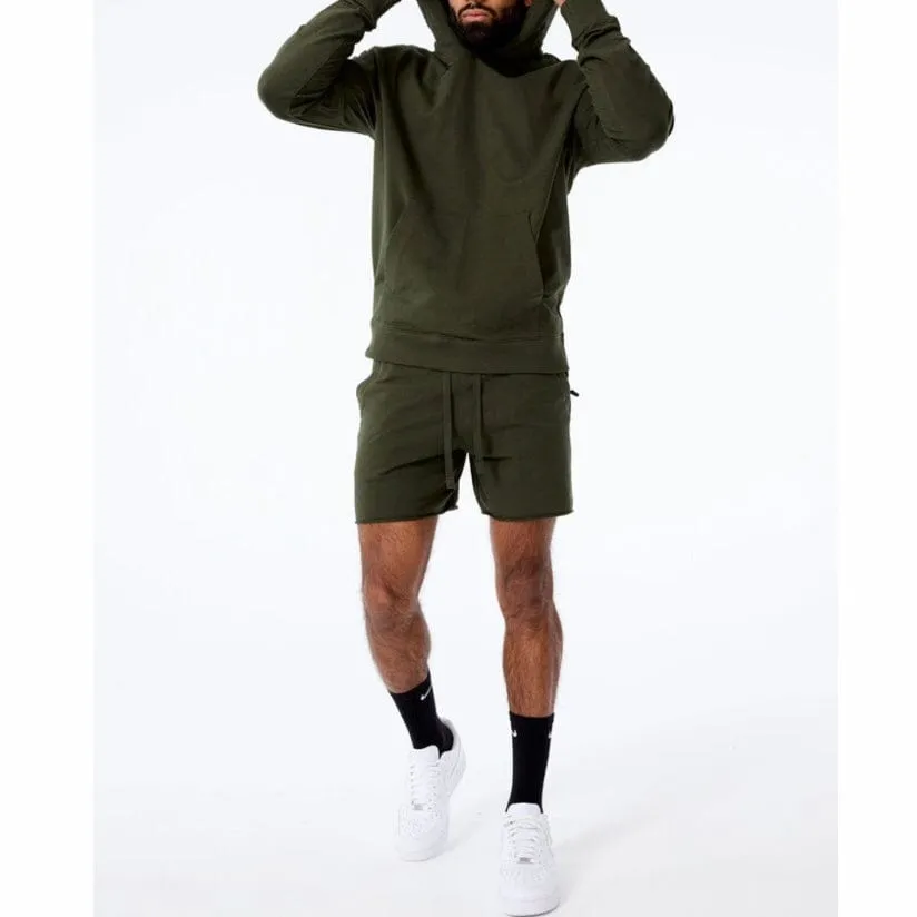 Jordan Craig Athletic Summer Breeze Knit Short (Army Green) 8451S