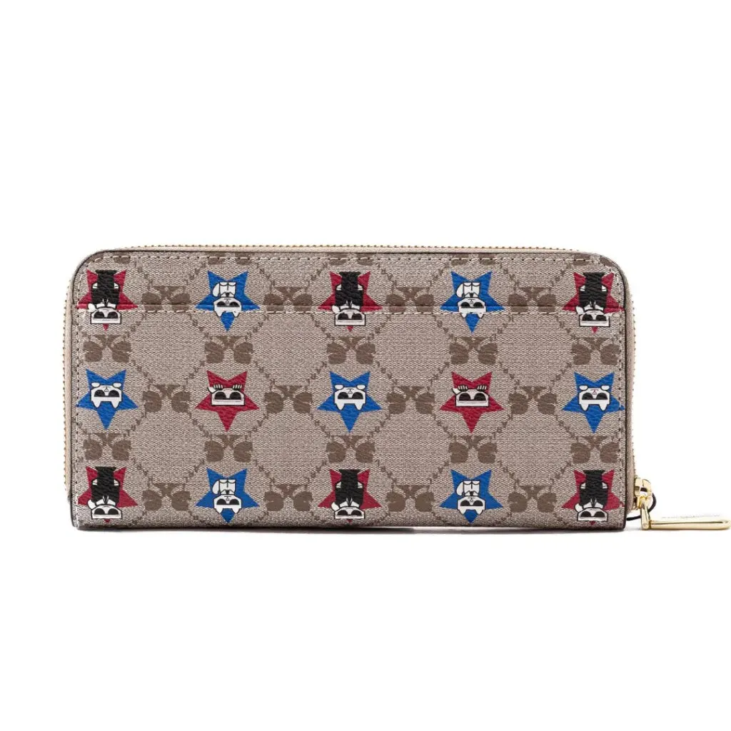 Karl Lagerfeld Paris Zip Around Wallet Women - BEGMLT