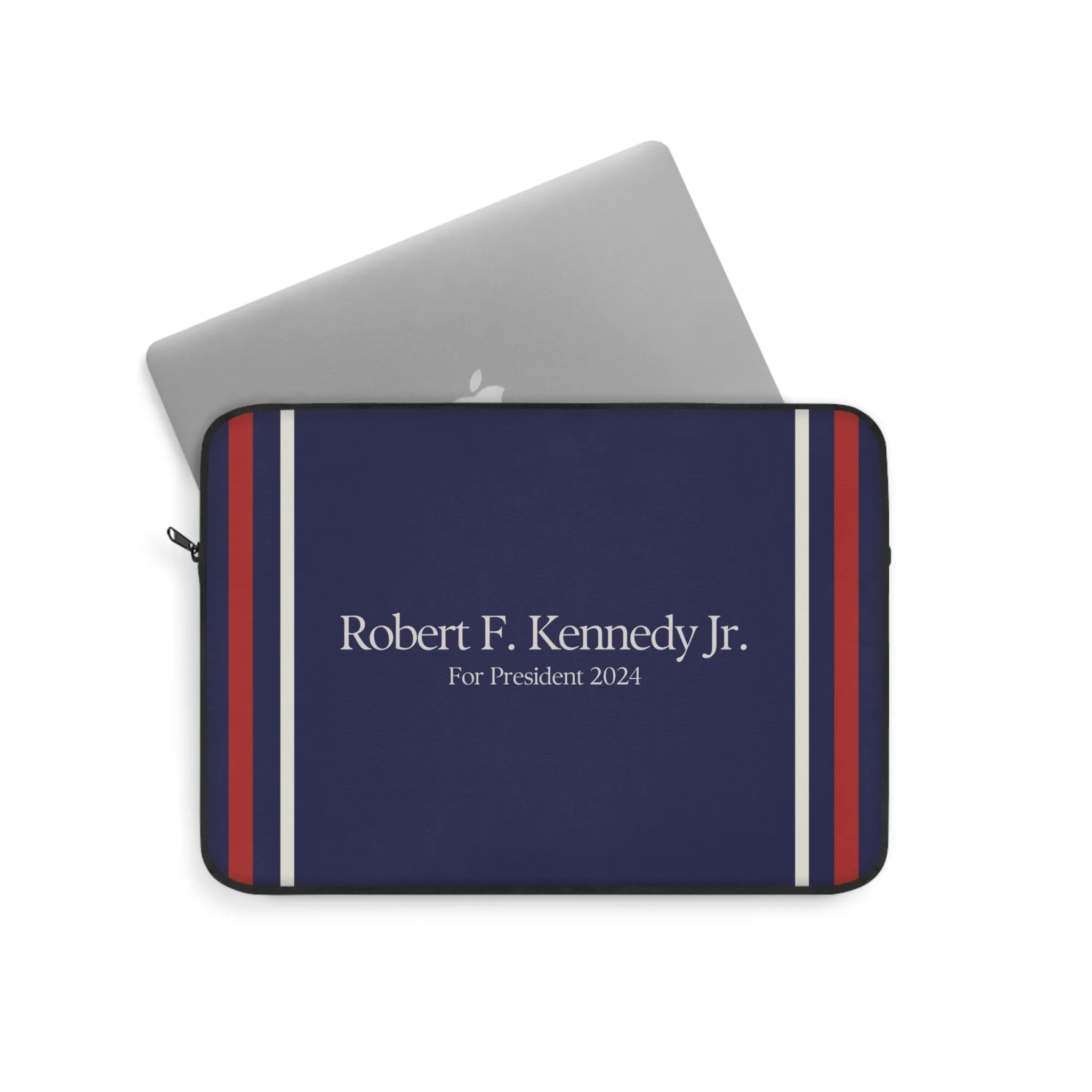 Kennedy for President Navy Laptop Sleeve